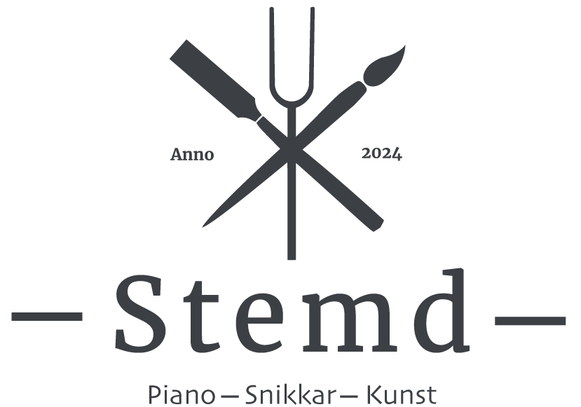 Stemd logo - pianoverkstad, snikkarverkstad, malarverkstad, kunstverkstad